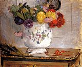 Berthe Morisot Morisot Dahlias painting